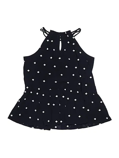 Ann Taylor Loft Sleeveless Blouse In Black