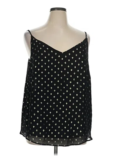Ann Taylor Loft Sleeveless Blouse In Black