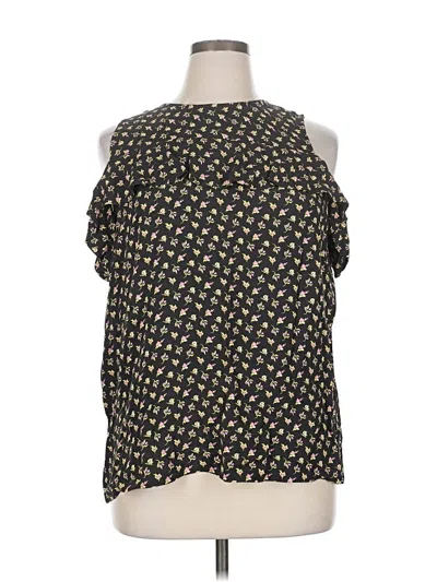 Ann Taylor Loft Sleeveless Blouse In Multi