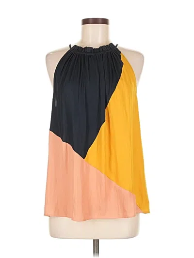 Ann Taylor Loft Sleeveless Blouse In Orange