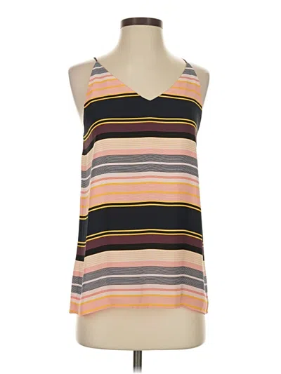 Ann Taylor Loft Sleeveless Blouse In Orange