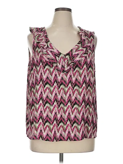 Ann Taylor Loft Sleeveless Blouse In Pink