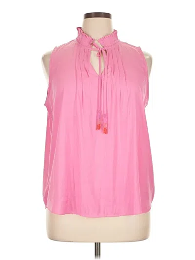Ann Taylor Loft Sleeveless Blouse In Pink