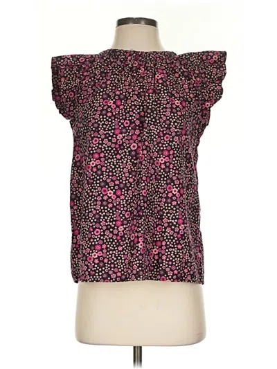 Pre-owned Ann Taylor Loft Sleeveless Blouse In Pink