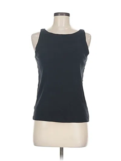 Pre-owned Ann Taylor Loft Sleeveless T-shirt In Black