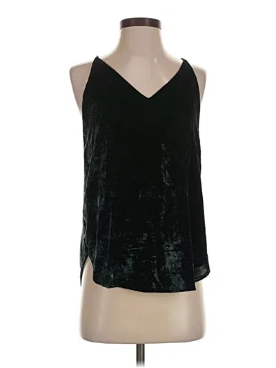 Pre-owned Ann Taylor Loft Sleeveless Top Black Halter Neckline Tops