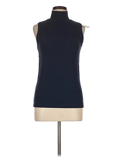 Ann Taylor Loft Sleeveless T-shirt In Blue