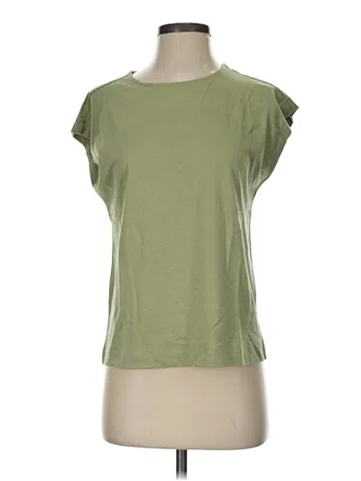 Pre-owned Ann Taylor Loft Sleeveless T-shirt In Green