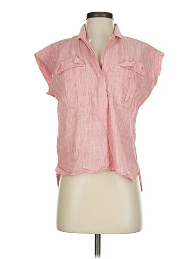 Pre-owned Ann Taylor Loft Sleeveless T-shirt In Pink
