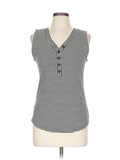 Pre-owned Ann Taylor Loft Sweater Vest In Black