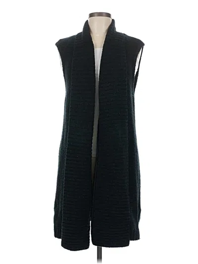 Pre-owned Ann Taylor Loft Sweater Vest In Black