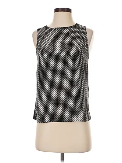 Pre-owned Ann Taylor Loft Sweater Vest In Black