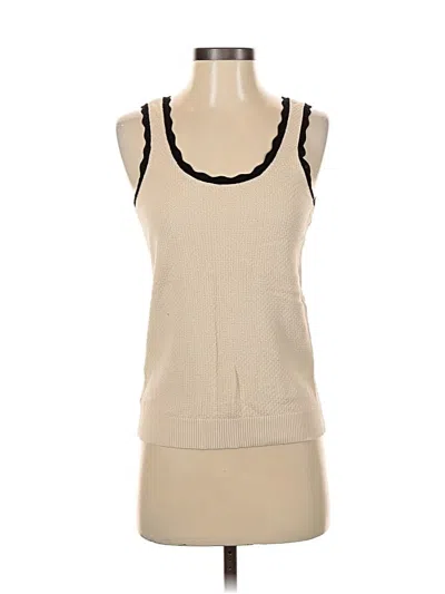 Pre-owned Ann Taylor Loft Sweater Vest In Brown