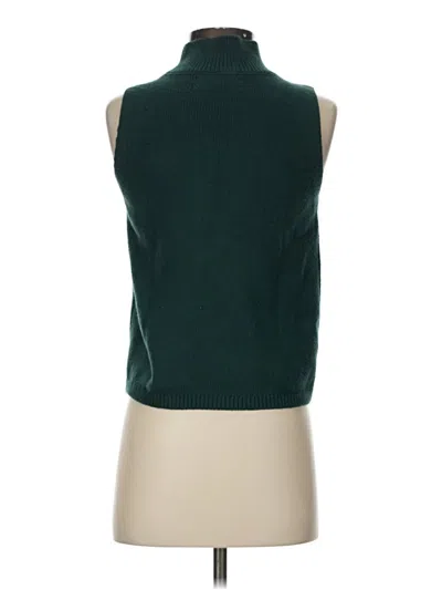Pre-owned Ann Taylor Loft Sweater Vest In Green