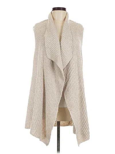 Pre-owned Ann Taylor Loft Sweater Vest In Tan
