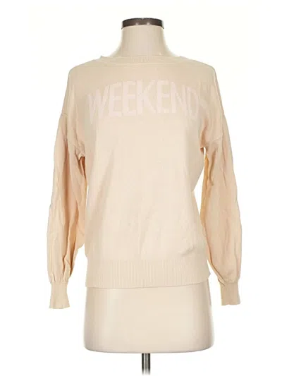 Pre-owned Ann Taylor Loft Sweatshirt In Brown