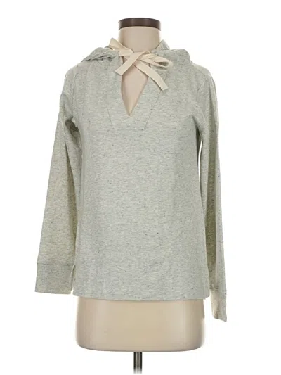Pre-owned Ann Taylor Loft Sweatshirt In Gray