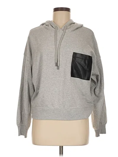 Pre-owned Ann Taylor Loft Sweatshirt In Gray