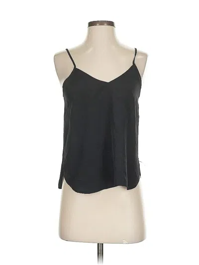 Pre-owned Ann Taylor Loft Tank Top Black Halter Neckline Tops