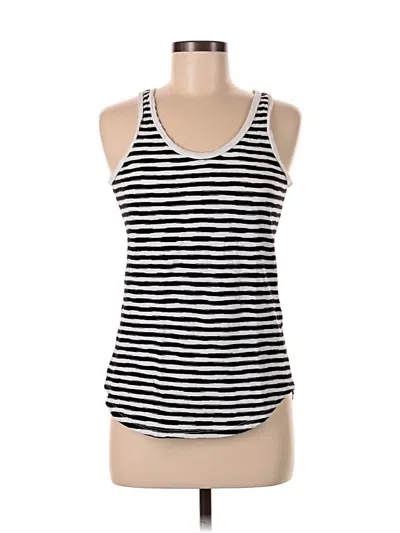 Pre-owned Ann Taylor Loft Tank Top Black Halter Neckline Tops