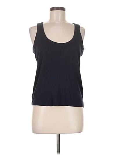 Pre-owned Ann Taylor Loft Tank Top Black Halter Neckline Tops