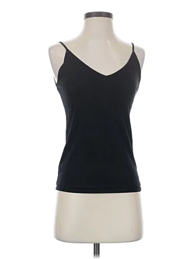 Pre-owned Ann Taylor Loft Tank Top Black Halter Neckline Tops