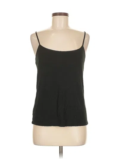 Pre-owned Ann Taylor Loft Tank Top Black Scoop Neck Tops