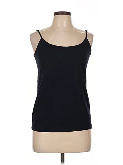 Pre-owned Ann Taylor Loft Tank Top Black Strapless Neckline Tops