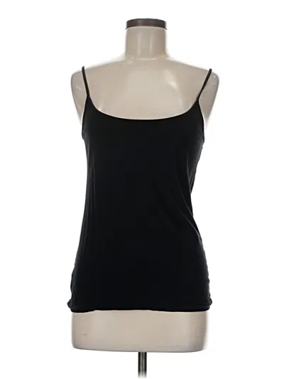 Pre-owned Ann Taylor Loft Tank Top Black Strapless Neckline Tops