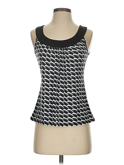 Pre-owned Ann Taylor Loft Tank Top Black Strapless Neckline Tops