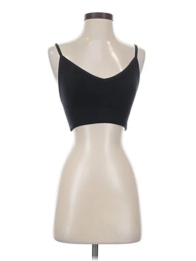 Pre-owned Ann Taylor Loft Tank Top Black Strapless Neckline Tops