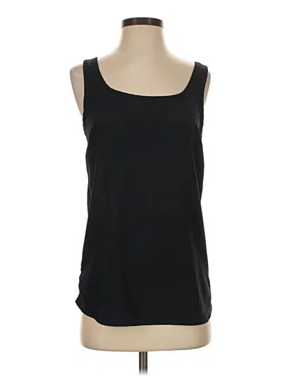 Pre-owned Ann Taylor Loft Tank Top Black Strapless Neckline Tops