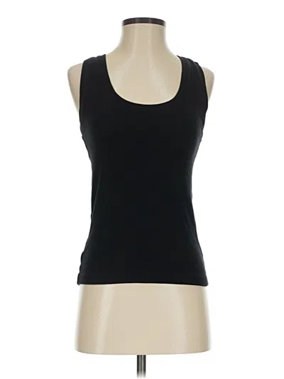 Pre-owned Ann Taylor Loft Tank Top Black Strapless Neckline Tops