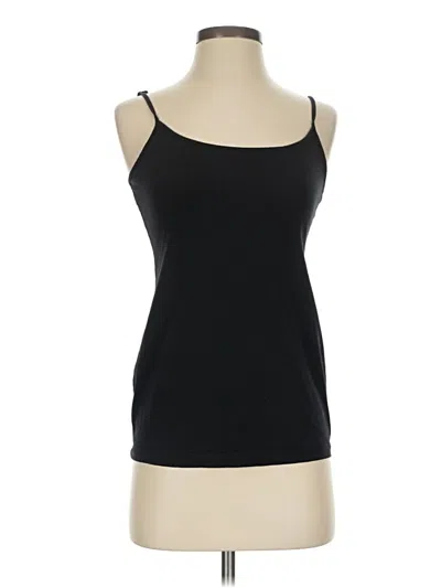 Pre-owned Ann Taylor Loft Tank Top Black Strapless Neckline Tops