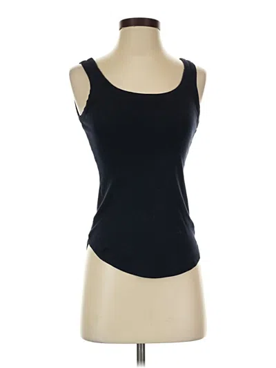 Pre-owned Ann Taylor Loft Tank Top Black Strapless Neckline Tops