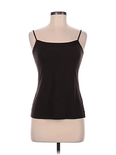 Pre-owned Ann Taylor Loft Tank Top Black Strapless Neckline Tops