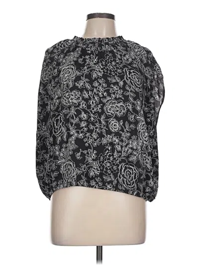 Pre-owned Ann Taylor Loft Tank Top Black Turtleneck Tops