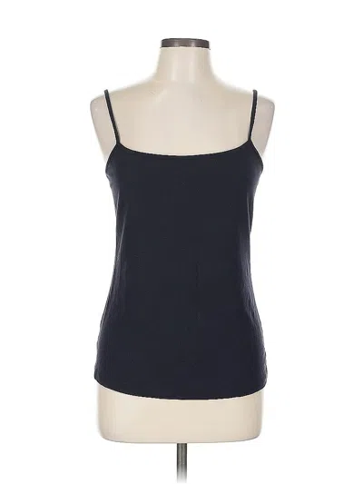 Pre-owned Ann Taylor Loft Tank Top Blue Strapless Neckline Tops