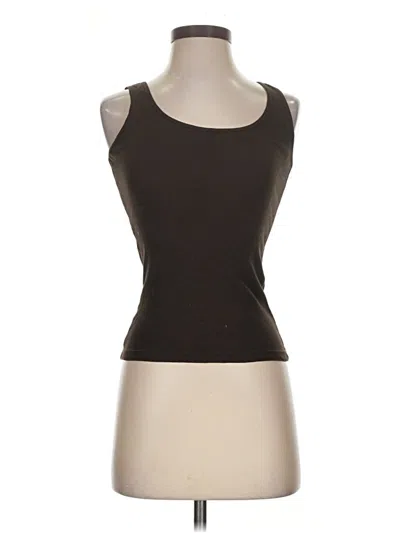 Pre-owned Ann Taylor Loft Tank Top Brown Strapless Neckline Tops