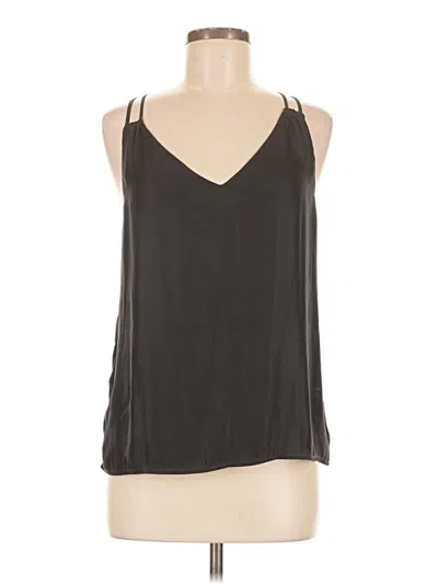 Pre-owned Ann Taylor Loft Tank Top Gray Halter Neckline Tops