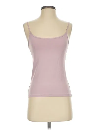 Pre-owned Ann Taylor Loft Tank Top Pink Strapless Neckline Tops