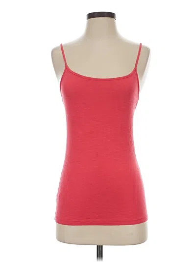 Pre-owned Ann Taylor Loft Tank Top Red Sweetheart Neckline Tops