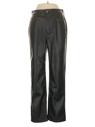 Pre-owned Ann Taylor Loft Track Pants In Black