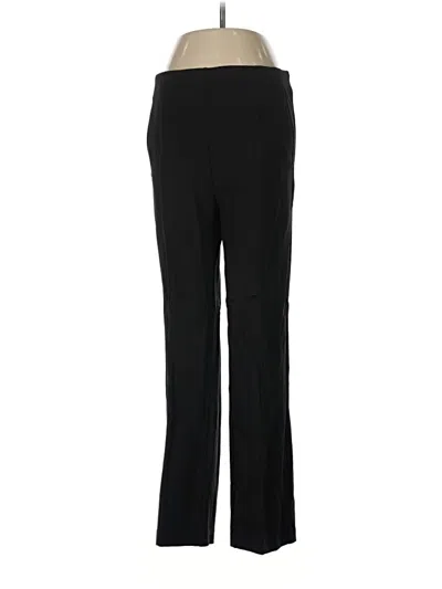 Pre-owned Ann Taylor Loft Track Pants In Black