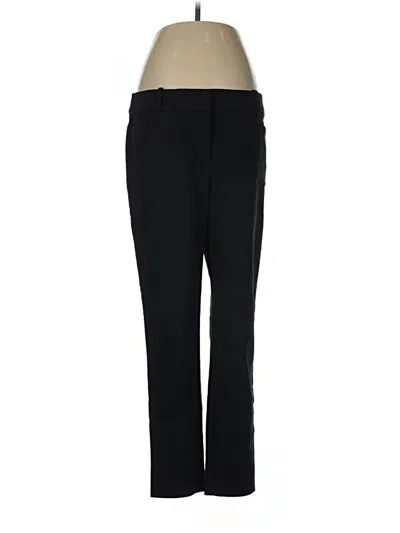 Pre-owned Ann Taylor Loft Track Pants In Black