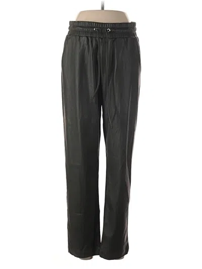 Pre-owned Ann Taylor Loft Track Pants In Black