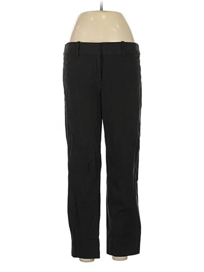 Pre-owned Ann Taylor Loft Track Pants In Black