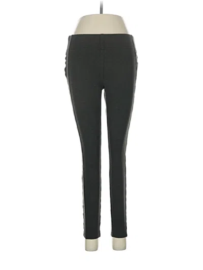 Pre-owned Ann Taylor Loft Track Pants In Black