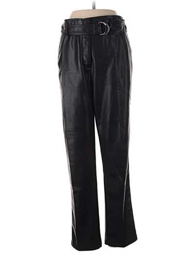 Pre-owned Ann Taylor Loft Track Pants In Black