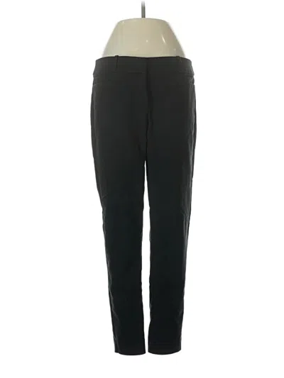 Pre-owned Ann Taylor Loft Track Pants In Black